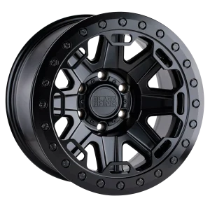 Black Rhino – RIFT BEADLOCK – Gunmetal – 17″x8.5″ -38mm – All weather Wheels – 1785RFT-85114M71